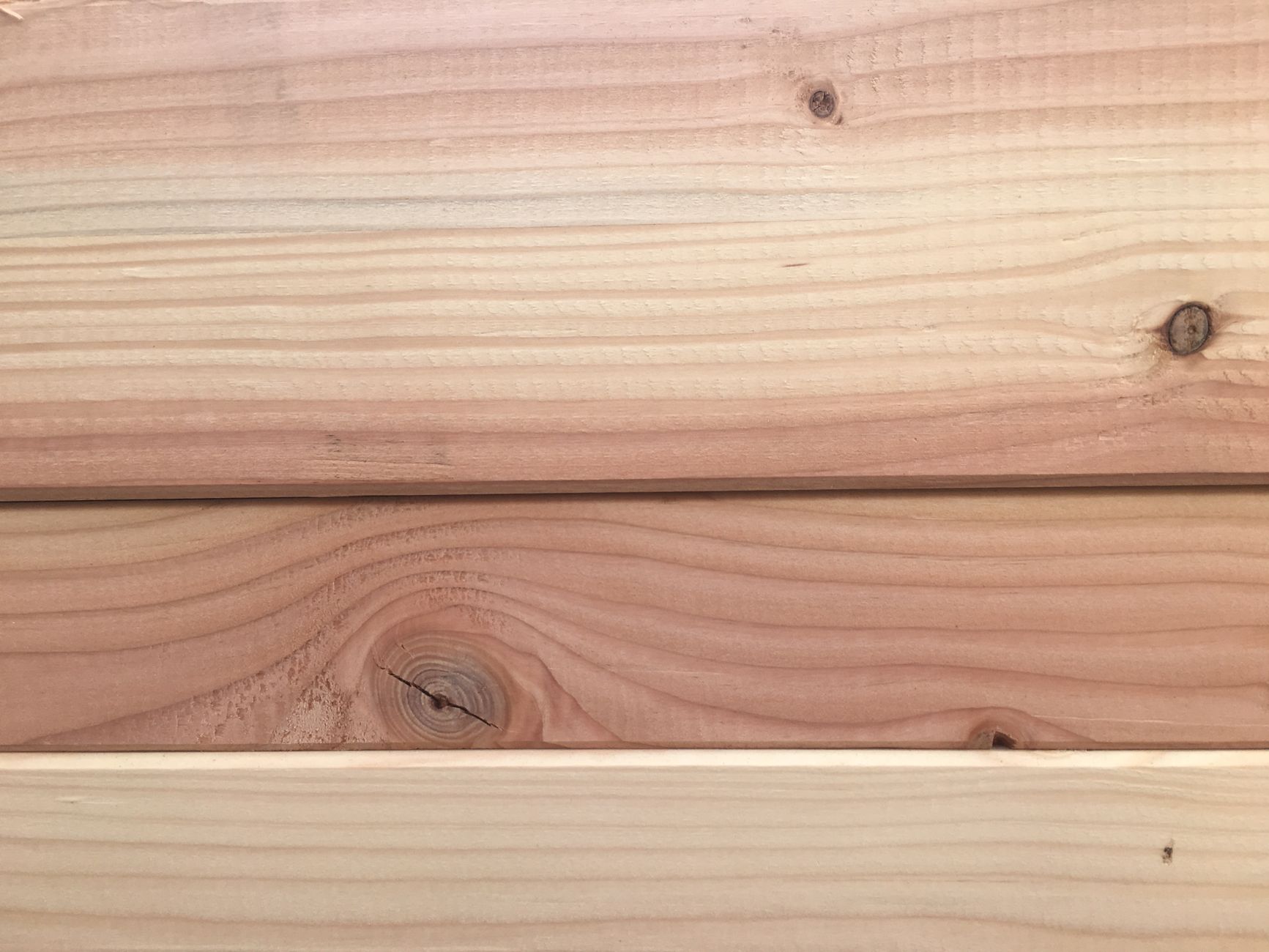 Cedar boards for raised beds
