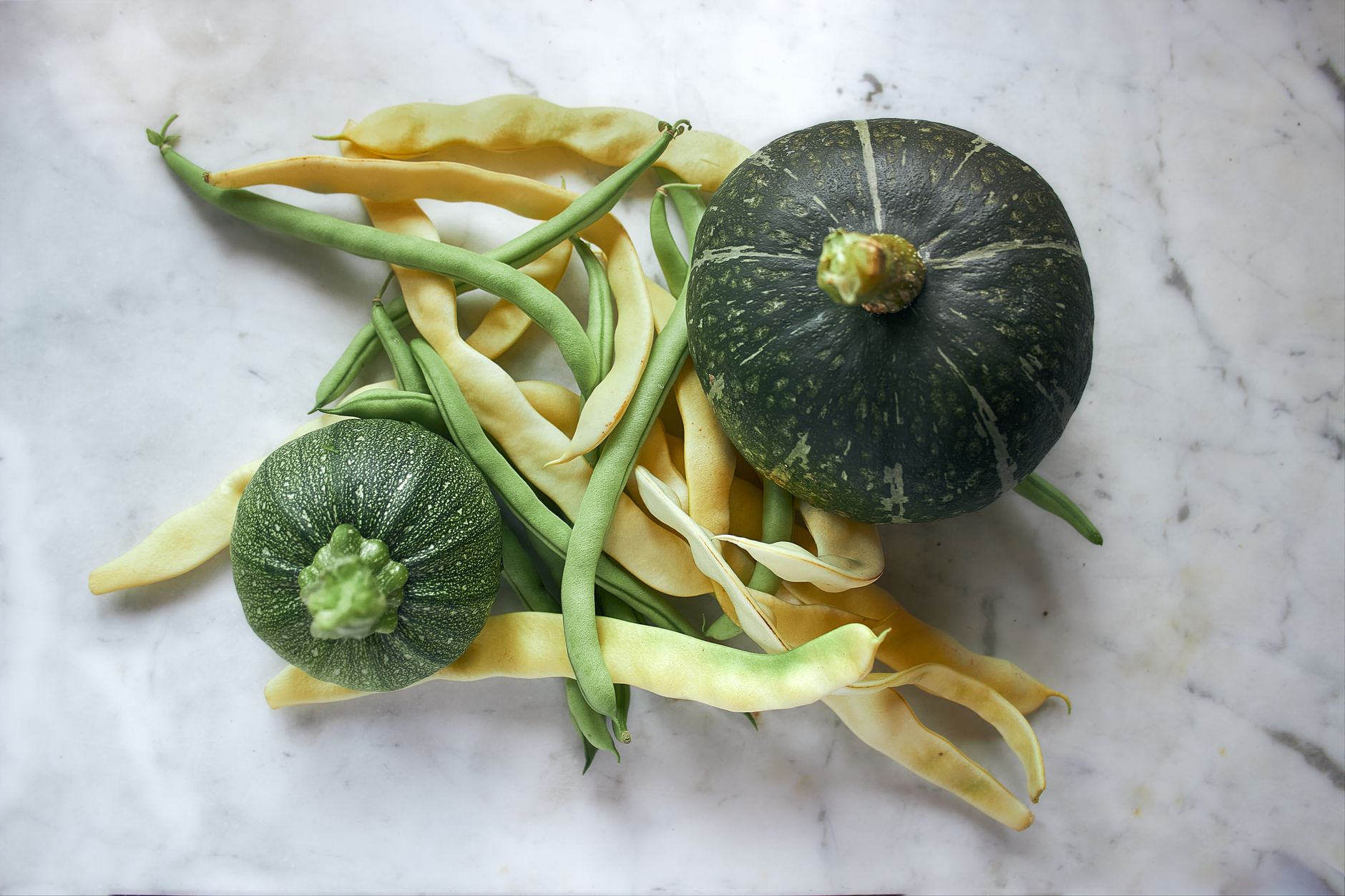 Corn, beans, and squash growing together