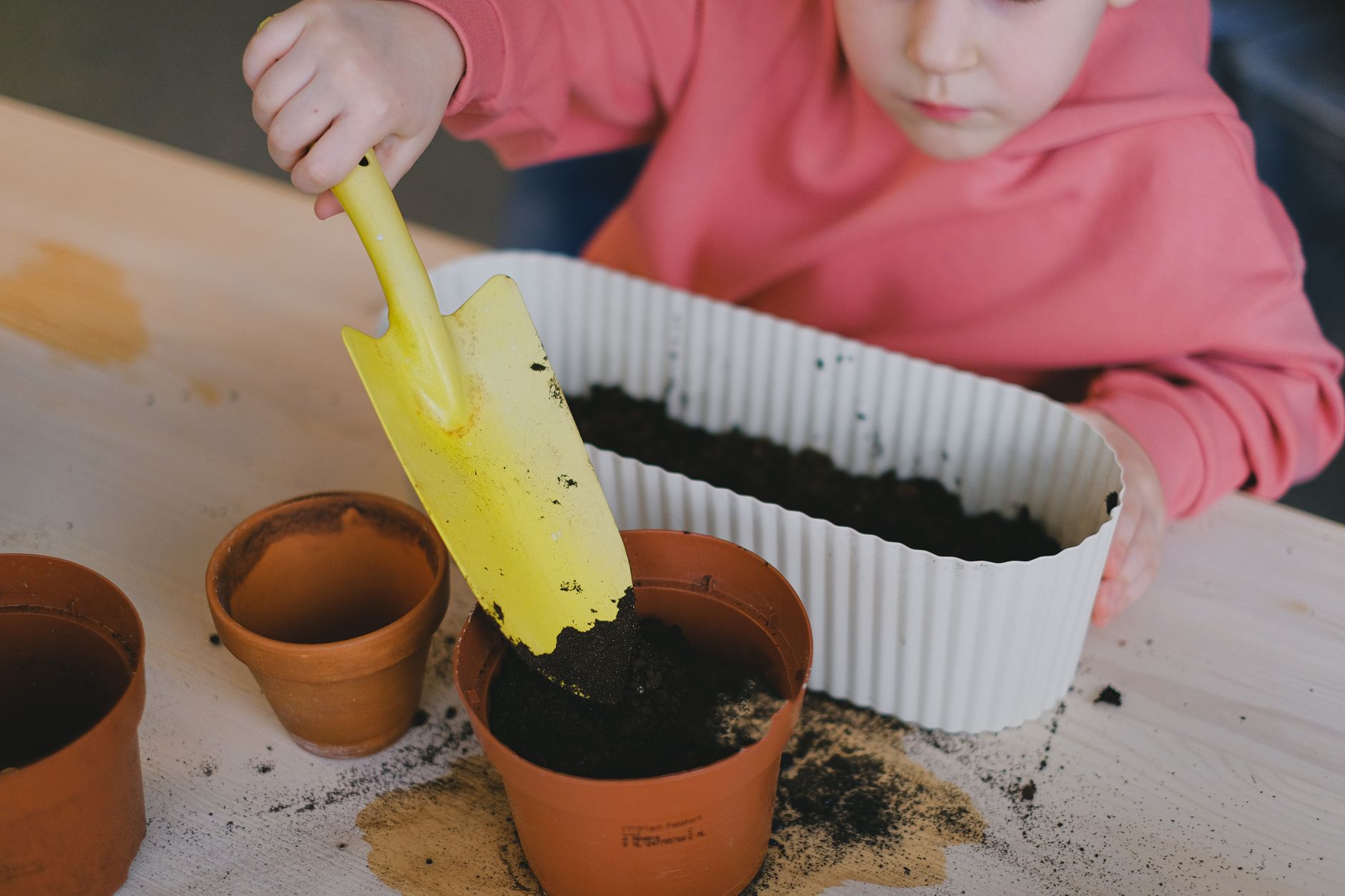 Quality potting mix for containers