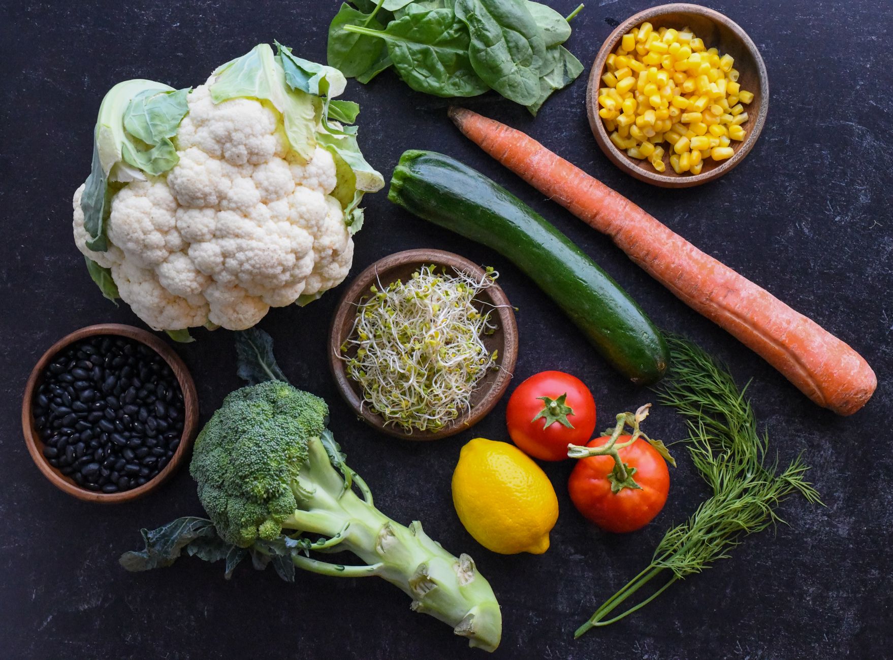 Vegetables well-suited to freezing