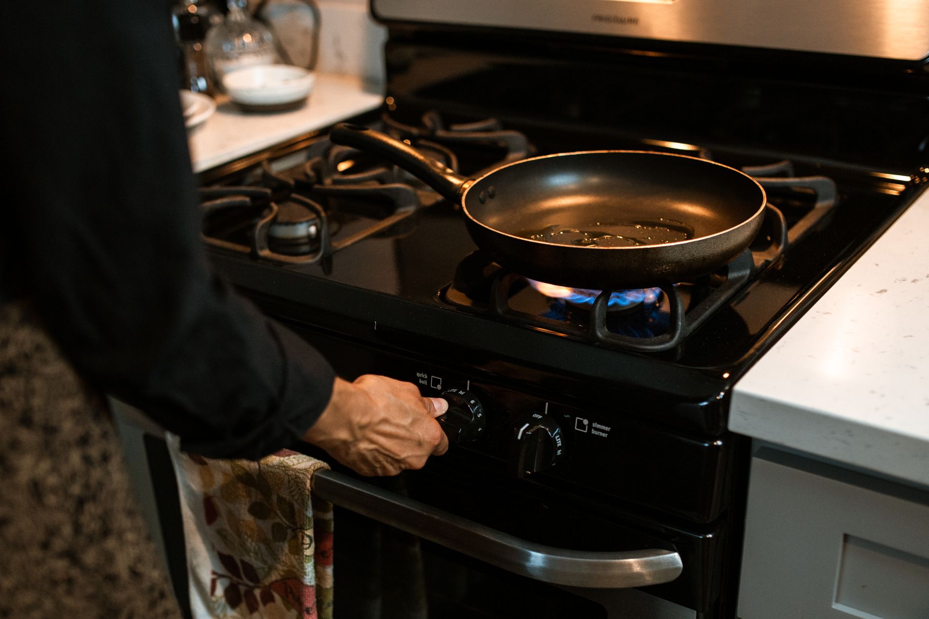 Cooking with ghee