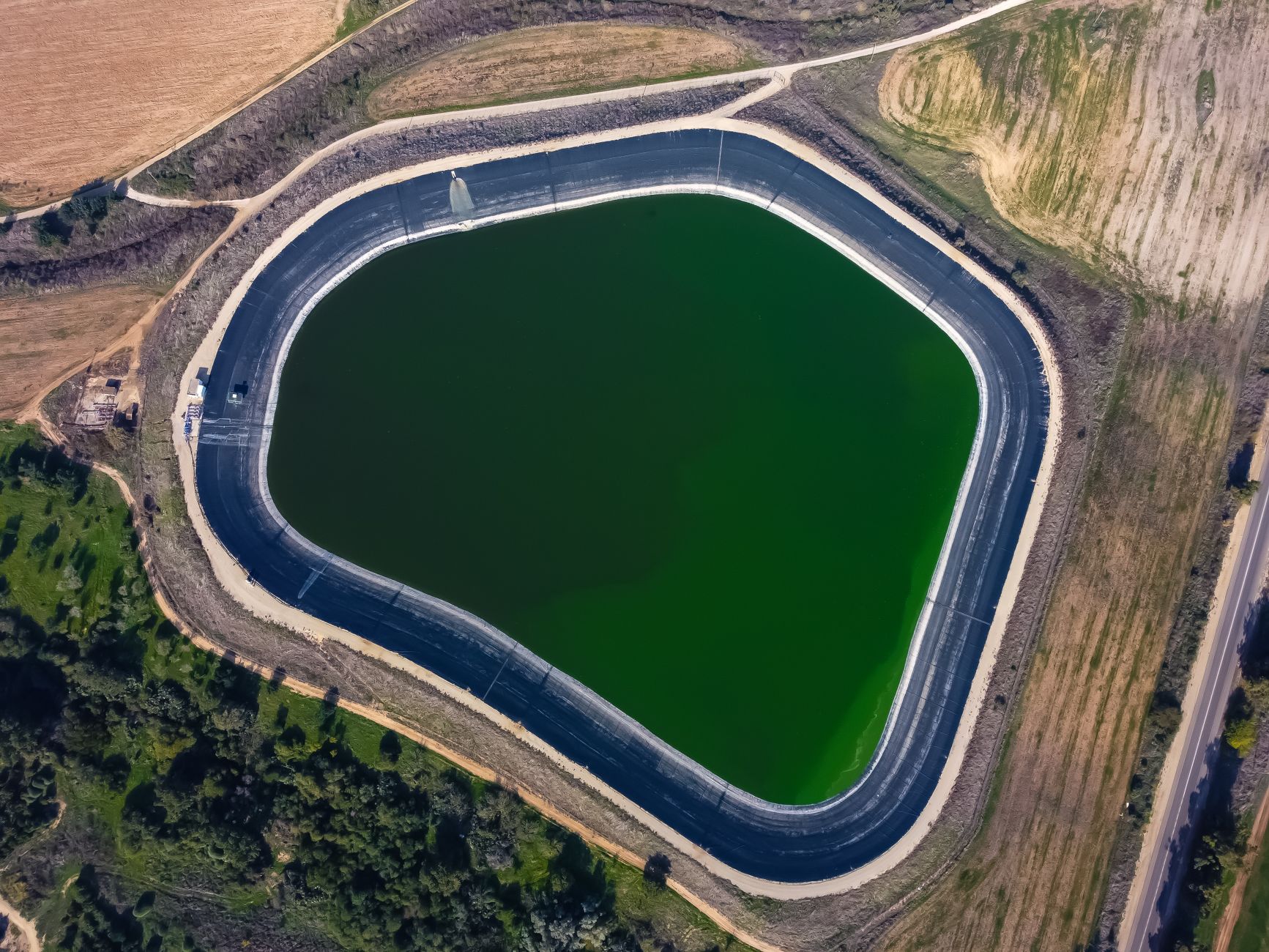 Rotating stored water supply