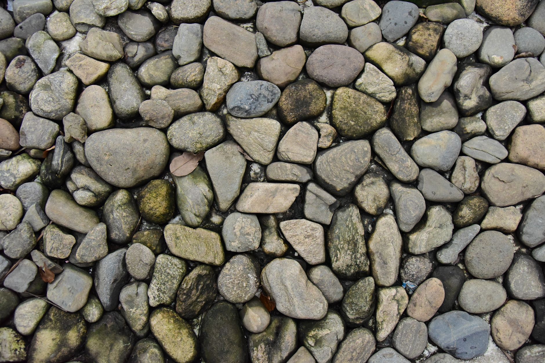 Placing rocks