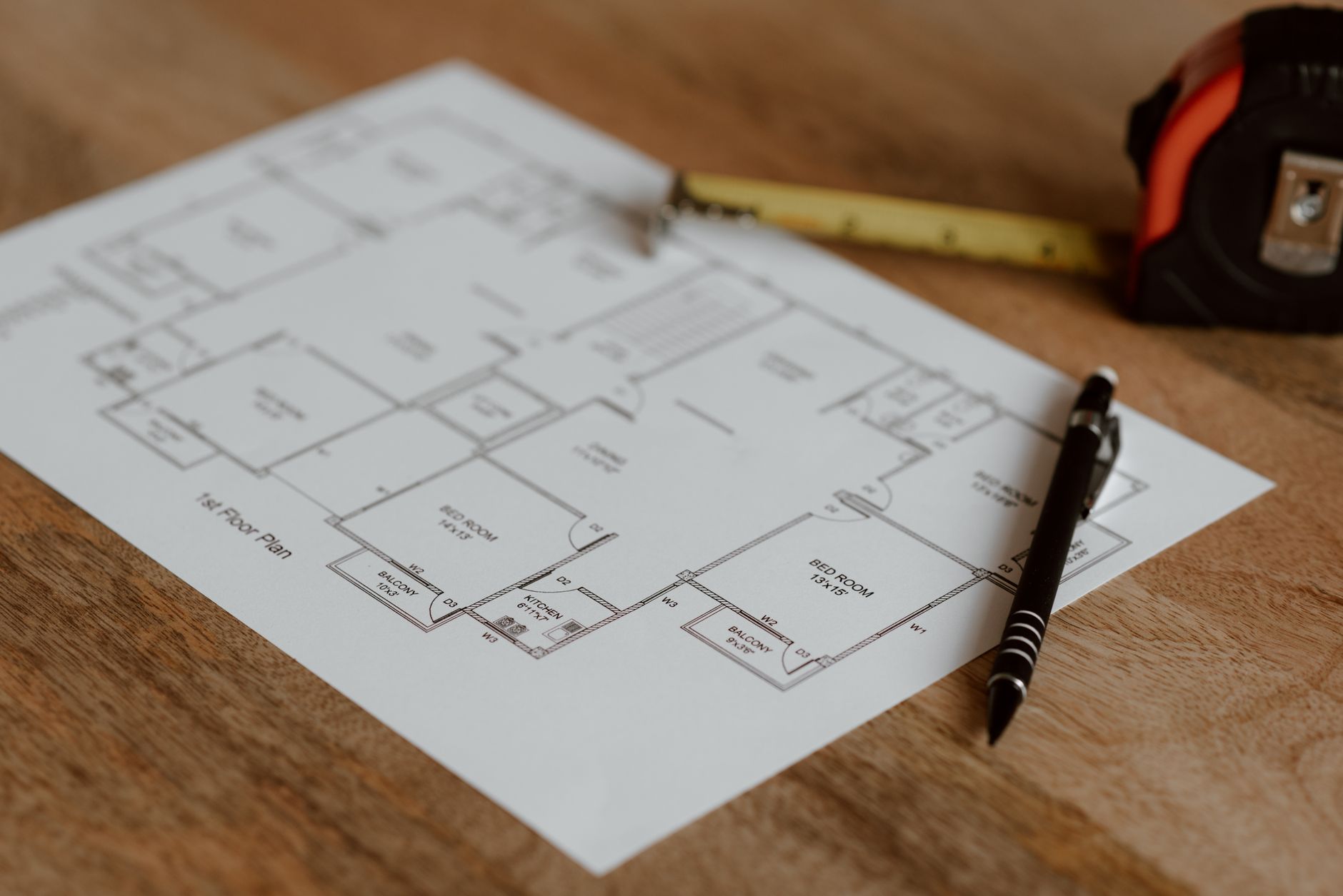 Planning tiered bed dimensions