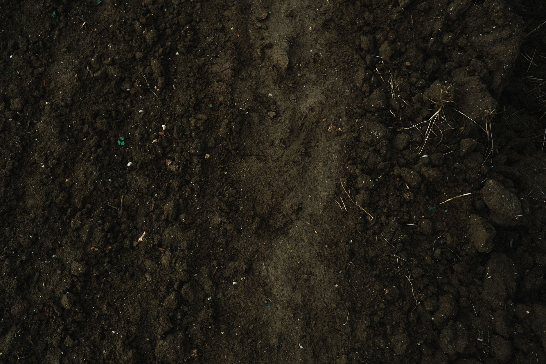Blending topsoil with compost
